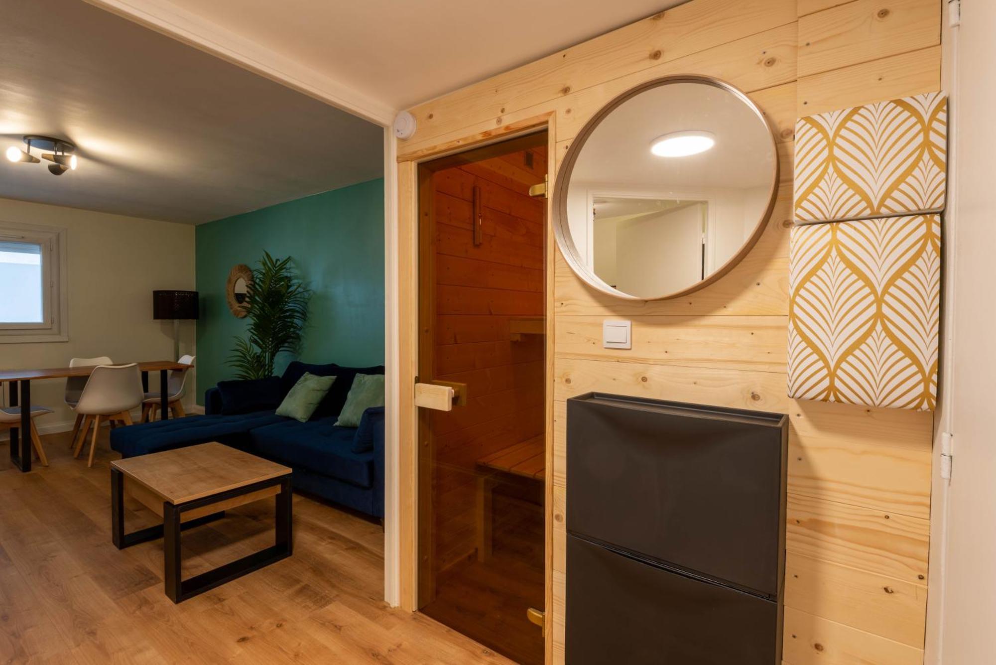 Balneo & Sauna, Sejour Detente Aux Teinturiers - Metro Charpennes - Garage 维勒班 外观 照片